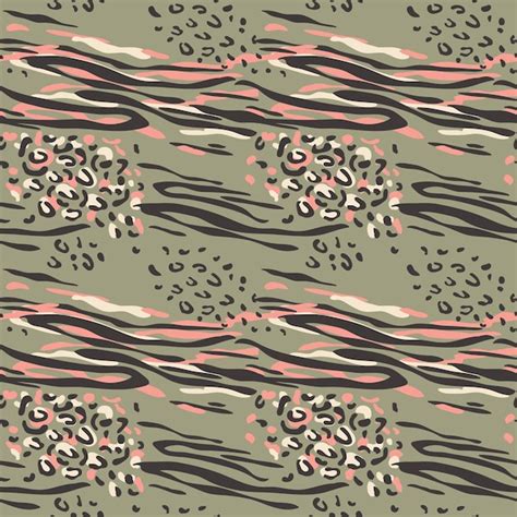 Premium Vector Fashionable Abstract Seamless Pattern Stylized