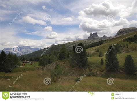 Dolomites Mountain Landscape Stock Image Image Of Alps Summit 29988727