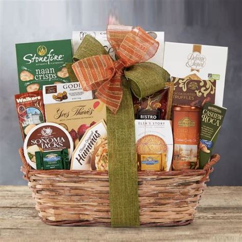 The Connoisseur Gift Basket Gift Send Gourmet Gifts Online Us