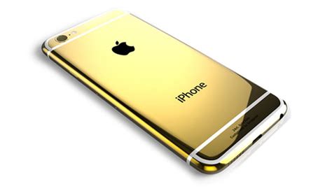 Iphone 6 Plus Yeteri Kadar Pahalı Gelmediyse Artık 24 Ayar Altın Modeli