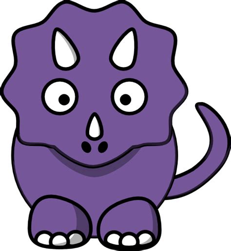Purple Baby Dinosaur Clip Art At Vector Clip Art Online