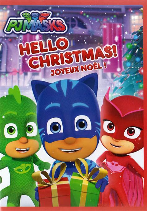 Pj Masks Hello Christmas Bilingual On Dvd Movie