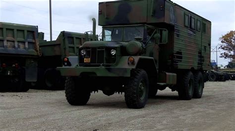 M820 6x6 5 Ton Military Truck Expansible Van Youtube