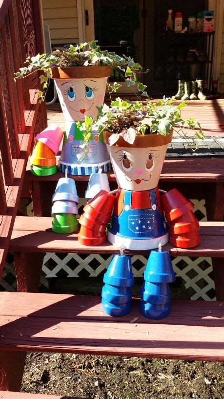 Super Cute Diy Clay Pot People Craft Projects