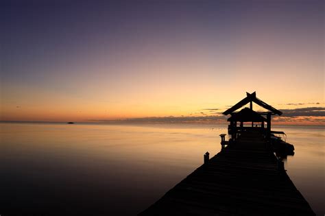 Belize Sunset Ocean Free Photo On Pixabay Pixabay