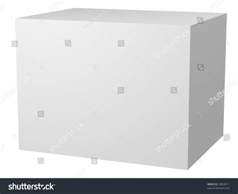 Check spelling or type a new query. Computer Generated Image Of A 3d Blank White Rectangle ...