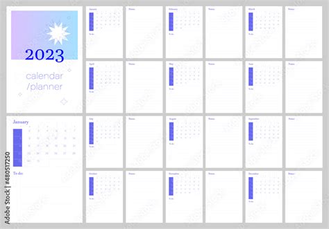 10 Collection Printable 2023 Daily Planner With To Do List
