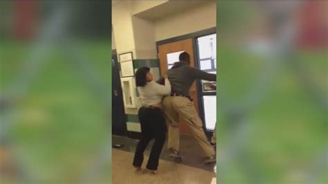 Student Vs Teacher Fight At School Caught On Camera Fight At School