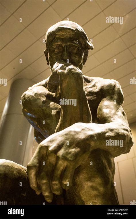 Auguste Rodins The Thinker Stock Photo Alamy