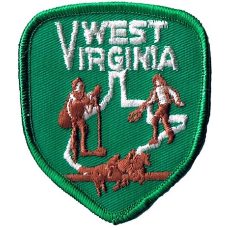 Vintage West Virginia Patch Wv Badge 3 18 Sew On Ebay