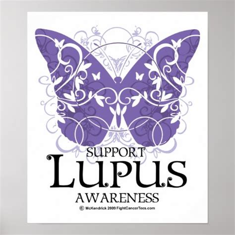 Lupus Butterfly Poster Zazzle