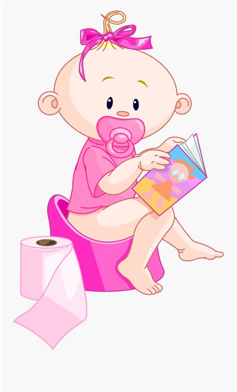 Cartoon Baby Potty Training