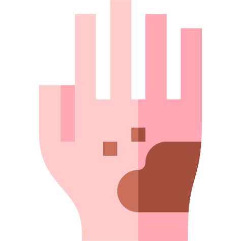 Dirty Hands Basic Straight Flat Icon