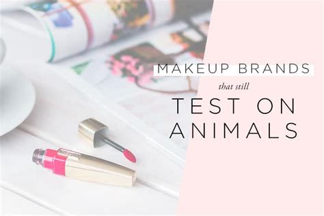 30 Makeup Brands That Still Test On Animals In 2017 ...