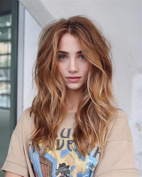 Strawberry Brown Hair Color Ideas