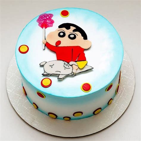Are you searching for cartoon birthday cake png images or vector? Shinchan Cake - Cake Industry | Cake Industry
