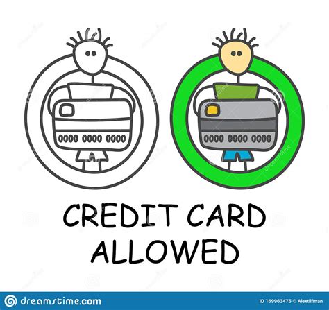 Whether with a weekly allowance or a paycheck from their first jobs, they'll get used to the. Funny Vector Stick Man With A Credit Card In Children`s Style. Allowed Card Payment Sign Green ...