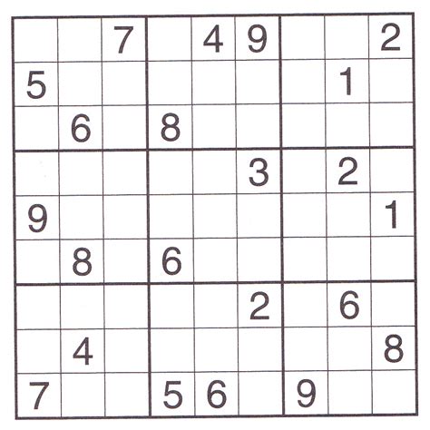7 Best Images Of Printable Suduko Worksheets Printable Sudoku Puzzles