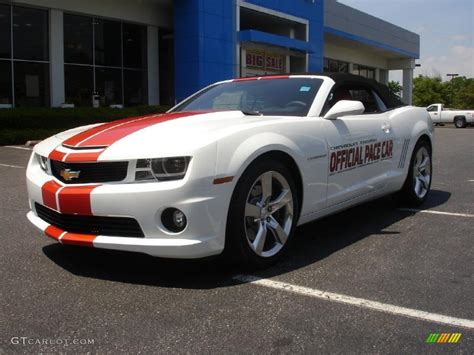 2011 Summit White Chevrolet Camaro Ss Convertible Indianapolis 500 Pace