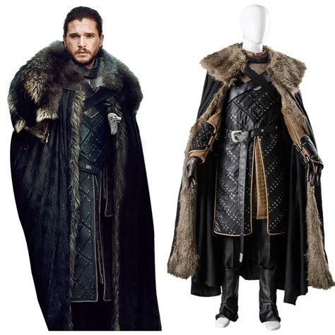 Kostüme And Verkleidungen Game Of Thrones Costume Mens Dark Barbarian Jon