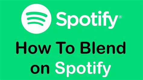 How To Blend On Spotify Use Spotify Blend 2022 Youtube