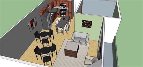 SXSW Office Layout SketchUp Model — EVstudio, Architect Engineer Denver Evergreen Colorado 