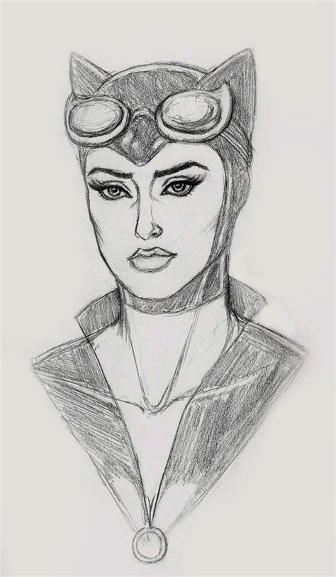 Catwoman Sketch By Mattsimas On Deviantart