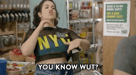 You Know Wut Abbi Jacobson  By Broad City Find And Share On Giphy
