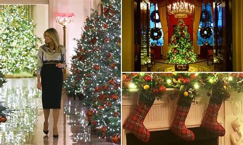 Melania Trump Unveils Her Final White House Christmas Decorations