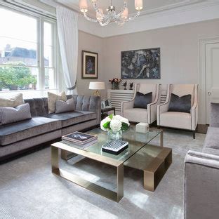From atmospheric dark grey to light pastel. Grey Cream Living Room Ideas and Photos | Houzz