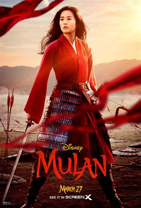 Film credits offer thanks to eight mulan: Affiche du film Mulan - Affiche 3 sur 19 - AlloCiné