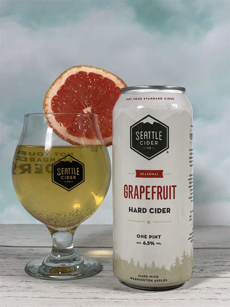 Seattle Cider Co Adds Grapefruit Hard Cider To Seasonal Lineup The