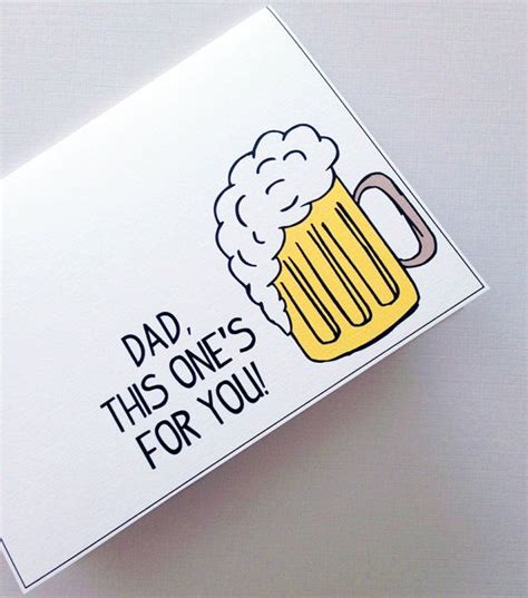 Pin By Kaitlyn Hervas On Father Day Cards Homemade Beer Card