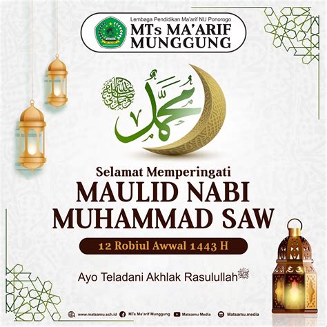 Memperingati Maulid Nabi Muhammad Saw 1443 H