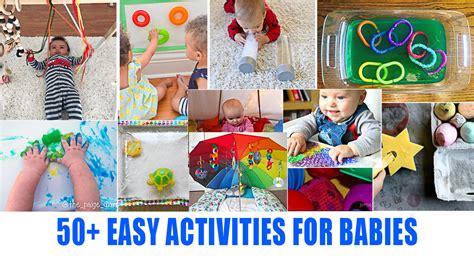 50 Activities For Babies 3 15 Months Happy Toddler Playtime