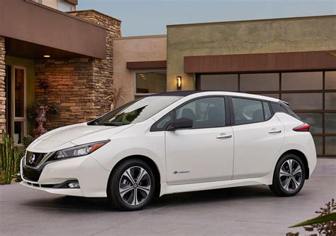 Restyled 2018 Nissan Leaf Has Extended Range On Full Charge To About