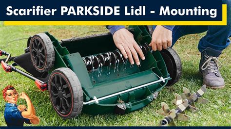 Parkside Electric Scarifier Aerator From Lidl Unboxing And Mounting