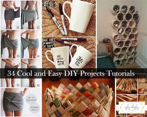 34 Insanely Cool And Easy Diy Project Tutorials Amazing Diy Interior