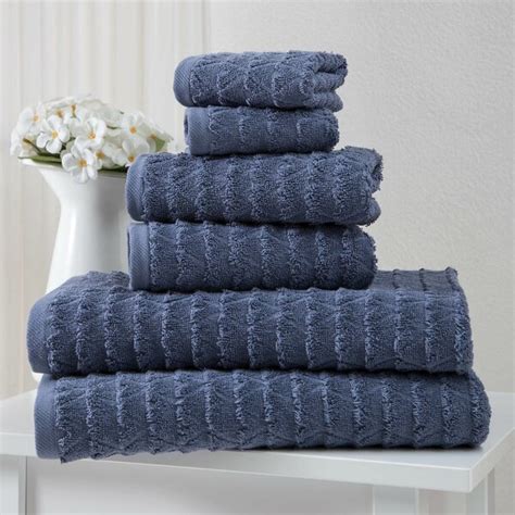 Foundry Select Spotts 6 Piece Turkish Cotton Bath Towel Set Wayfair