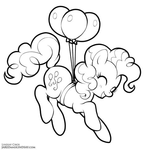 Pinkie Pie By Lcibos My Little Pony Coloring My Little Pony