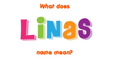Linas Name Meaning Of Linas