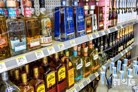 Florida Miami Beach Walgreens Store Shopping Liquor Alcohol