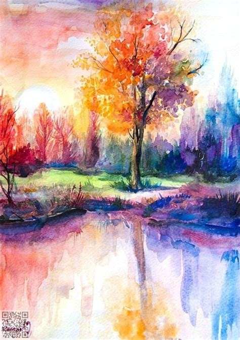 Easy Simple Watercolor Paintings Of Nature Congratulations You Have
