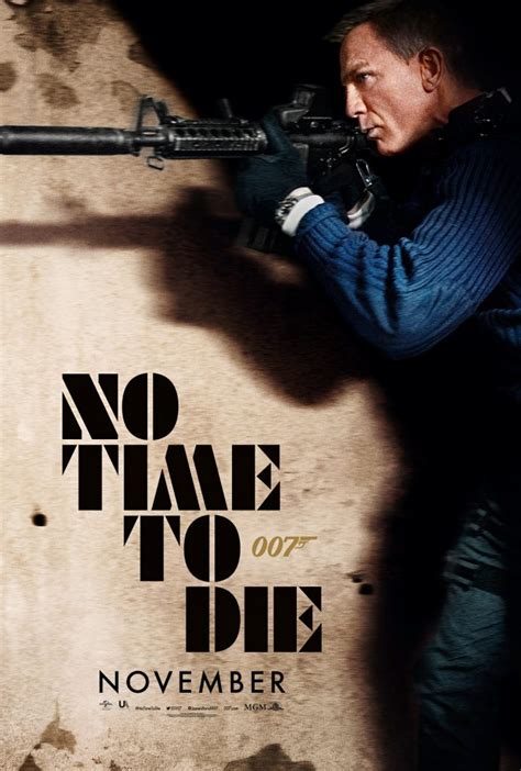 Avis James Bond No Time To Die - New 'No Time To Die' Poster | James Bond Australia