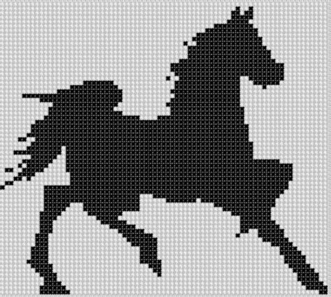 Maybe you would like to learn more about one of these? Horse Trot Cross Stitch Pattern | Craftsy | Pferdemuster, Kreuzstich pferd, C2c häkeln