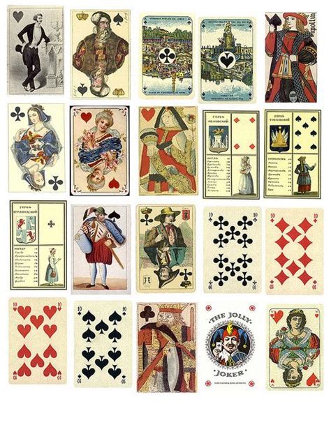 Sowie zwischen papier, kunststoff vorlage kartenspiel. Spielkarten Vorlage Kostenlos