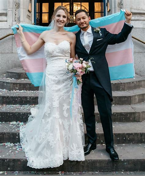 Hannah Winterbourne And Jake Graf The Best Trans Couple Wedding