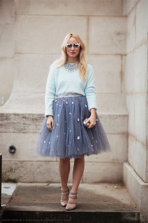 Elegant Combinations With Tulle Skirt World Inside Pictures