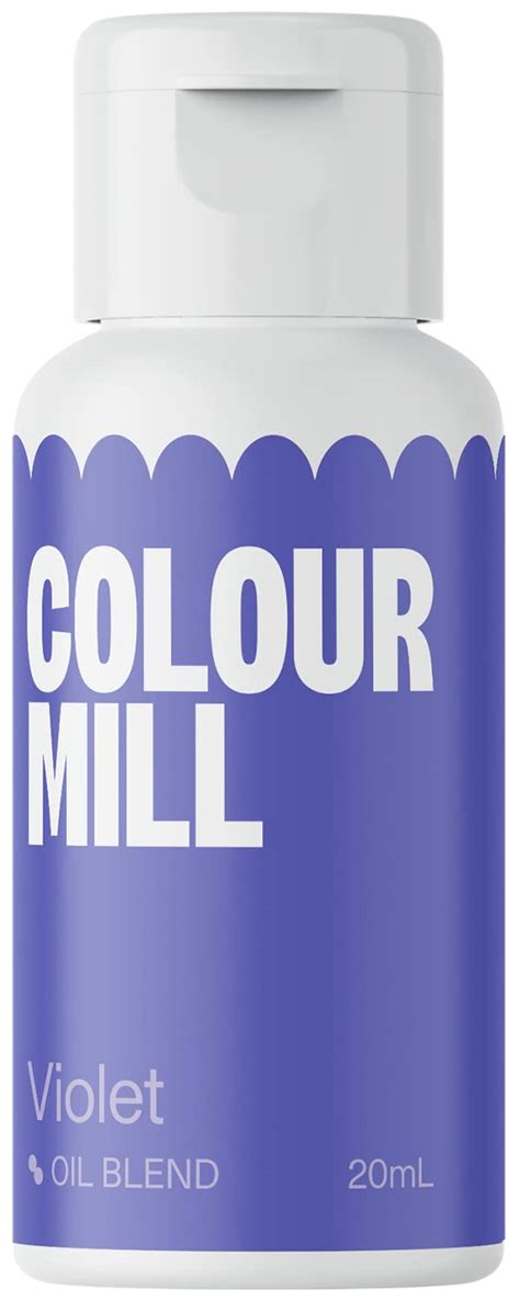 Amazon.com : Colour Mill Oil-Based Food Coloring, 20 Milliliters Violet
