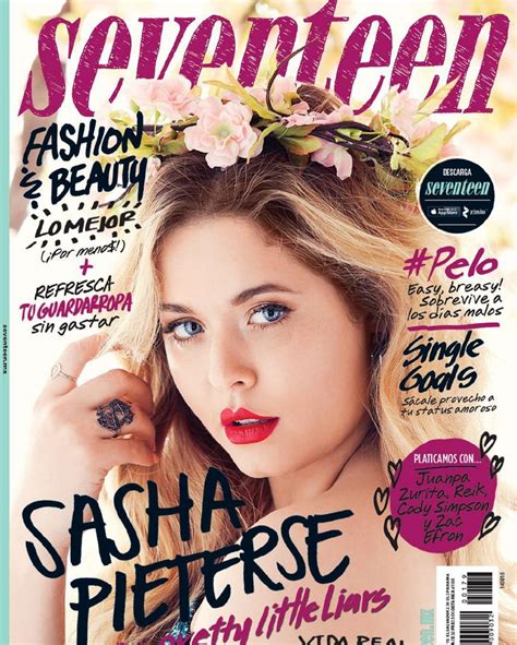 Sasha Pieterse Seventeen Magazine Latin America August 2016 Celebmafia